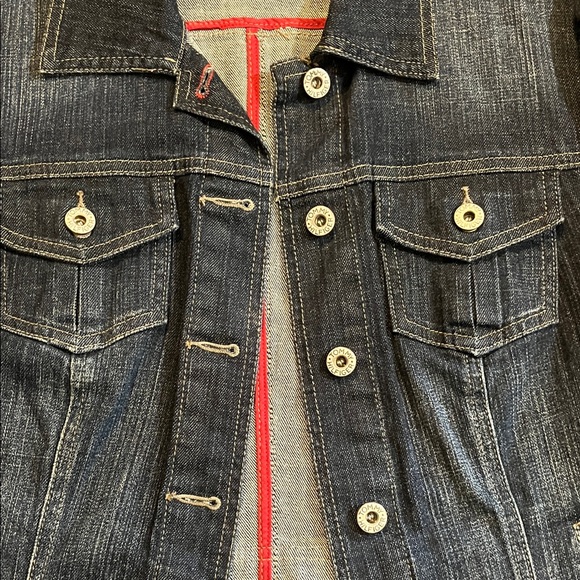 Tommy Hilfiger Navy Denim Jacket - Picture 4 of 13
